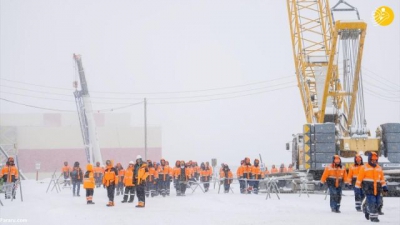 کار در بزرگترین معدن روسیه در 50 درجه زیر صفر